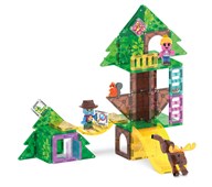 Magna-Tiles Puumaja, 42 osaa