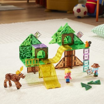 Magna-Tiles Puumaja, 42 osaa