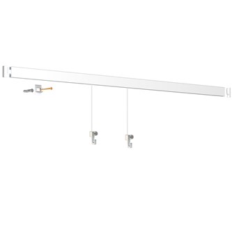 Artiteq ripustuskisko Click Rail 200 cm