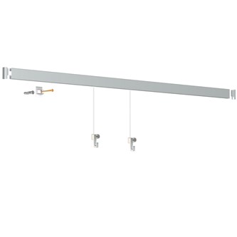 Artiteq ripustuskisko Click Rail 200 cm
