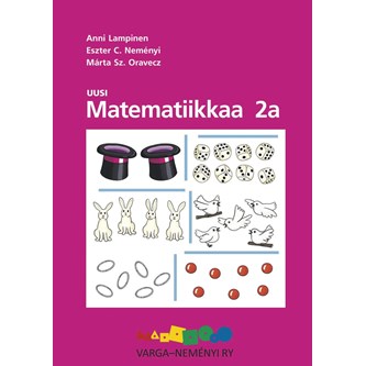 UUSI Matematiikkaa 2a oppilaan kirja ja liitteet 1-2 luokalle