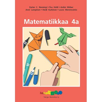 Matematiikkaa 4a oppilaan kirja ja liitteet 4 luokalle