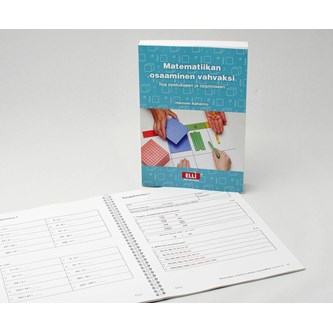 Tuotesetti Matematiikan osaaminen vahvaksi -kirja ja materiaalikirja