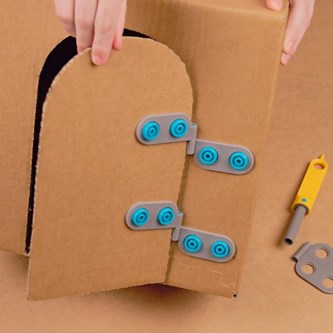 Makedo Spin-Hinge, 6 kpl