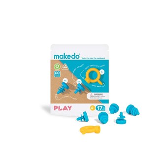 Makedo Play Kit, 17 osaa