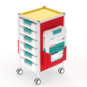 Säilytysvaunu LEGO® Education tuotteille