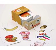 Hedelmät-vihannekset-ruoka kuvakortit