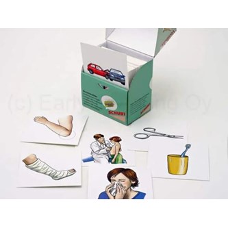 Keho-hygienia-terveys kuvakortit