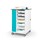 Zioxi LEGO® Education -latausvaunu, 4 laatikkoa, 8 USB-C