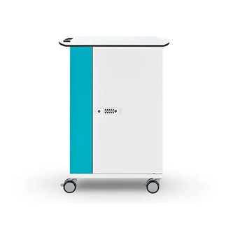 Zioxi LEGO® Education -latausvaunu, 4 laatikkoa, 8 USB-C