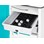 Zioxi LEGO® Education -latausvaunu, 4 laatikkoa, 8 USB-C