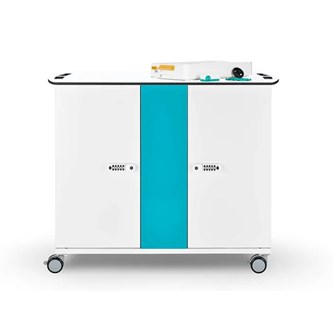 Zioxi LEGO® Education -latausvaunu, 8 laatikkoa, 16 USB-C