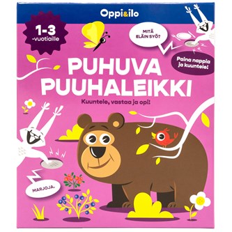 Oppi&ilo, Puhuva puuhaleikki - Kuuntele, vastaa ja opi 1-3 v
