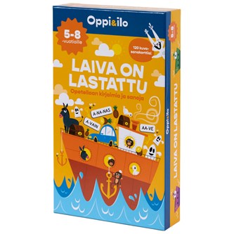 Oppi&ilo, Laiva on lastattu -lautapeli 5-8 v