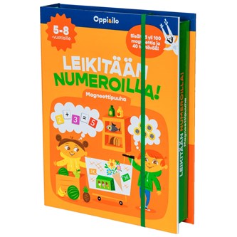 Oppi&ilo, Magneettipuuha Leikitään numeroilla 5-8 v