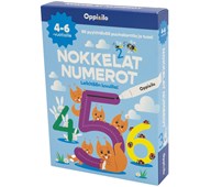 Oppi&ilo, NOKKELAT NUMEROT-puuhakortit 4–6 v