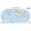 Maailman valtiot "Equal Earth", kapuloitu