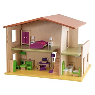 Nukkekoti ja huonekalut