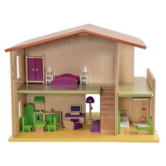 Nukkekoti ja huonekalut