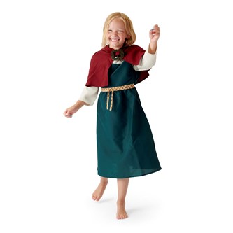 Keskiaikainen tytön asu