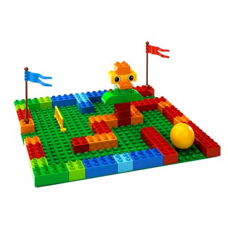 LEGO® Education Isot rakennusalustat, 2 kpl