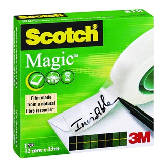 Teippi Scotch Magic 810, 12 mm x 33 m