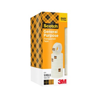 Teippi Scotch 550, 15 mm x 33 m, 10 kpl