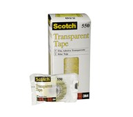 Teippi Scotch 550, 19 mm x 33 m, 8 kpl