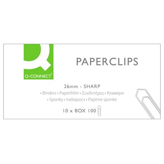 Paperiliitin Q-Connect, 100 kpl