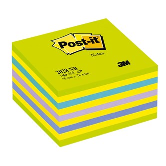 Viestilappukuutio Post-it, 76x76 mm, vihreä