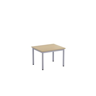 12:38 Pöytä HT, 70 x 60 cm, hopea jalusta