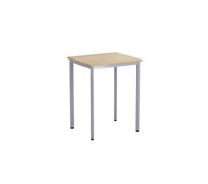 Multiflex pöytä FSC BX HPL 70x60 K90 cm, hopea jalusta