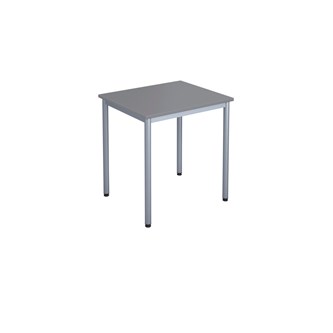 12:38 Pöytä HT, 70 x 60 cm, hopea jalusta