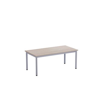 12:38 BX Pöytä Akustik Optimal Laminaatti, 120x60 cm, hopea jalusta