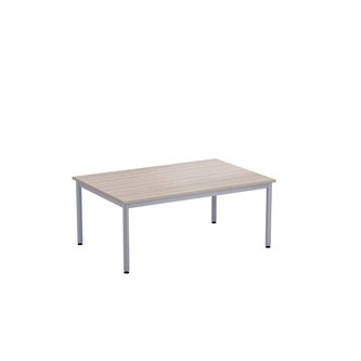 12:38 FSC BX Pöytä HT, 120 x 80 cm, hopea jalusta