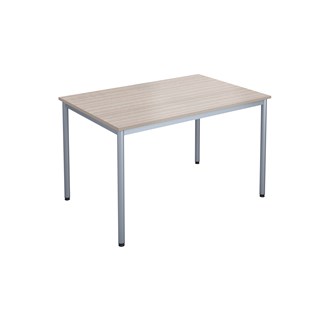 12:38 FSC BX Pöytä HT, 120 x 80 cm, hopea jalusta