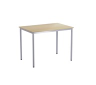 Multiflex pöytä FSC BX HPL 120x80 K90 cm, hopea jalusta