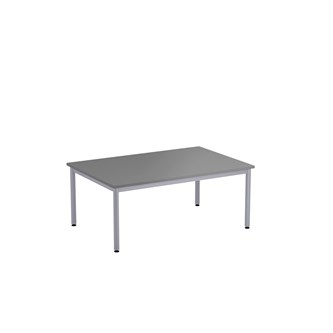 12:38 FSC BX Pöytä HT, 120 x 80 cm, hopea jalusta