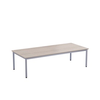 12:38 FSC BX Pöytä HT, 180 x 80 cm, hopea jalusta