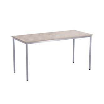 12:38 BX Pöytä HT, 180 x 80 cm, hopea jalusta