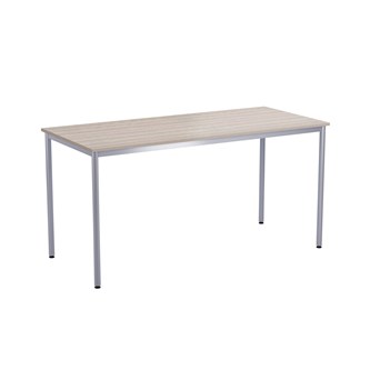 12:38 FSC BX Pöytä HT, 180 x 80 cm, hopea jalusta
