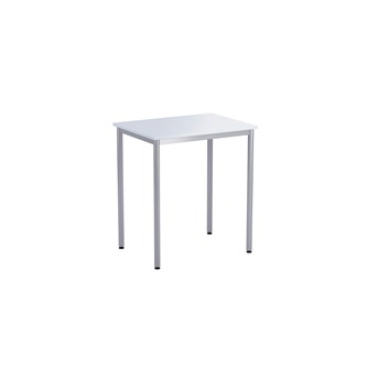12:38 BX Pöytä DL, 80x60 cm, hopea jalusta
