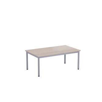 12:38 Pöytä Akustik Optimal Laminaatti, 120x70 cm, hopea jalusta