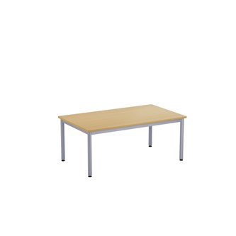 12:38 FSC BX Pöytä DL, 120x70 cm, hopea jalusta
