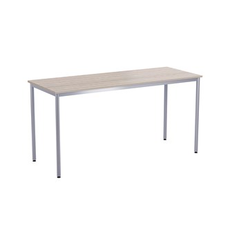 12:38 FSC BX Pöytä HT, 180 x 70 cm, hopea jalusta