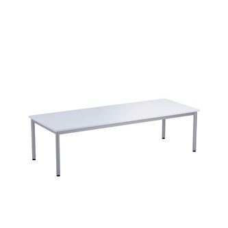 12:38 FSC BX Pöytä HT, 180 x 70 cm, hopea jalusta