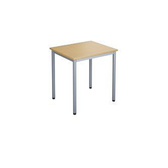 12:38 FSC Pöytä DL, 70x60 cm, hopea jalusta