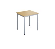 12:38 Pöytä DL, 70x60 cm, hopea jalusta