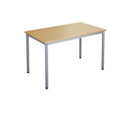 12:38 FSC BX Pöytä DL, 120x70 cm, hopea jalusta