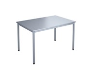 12:38 FSC BX Pöytä HT, 120 x 80 cm, hopea jalusta